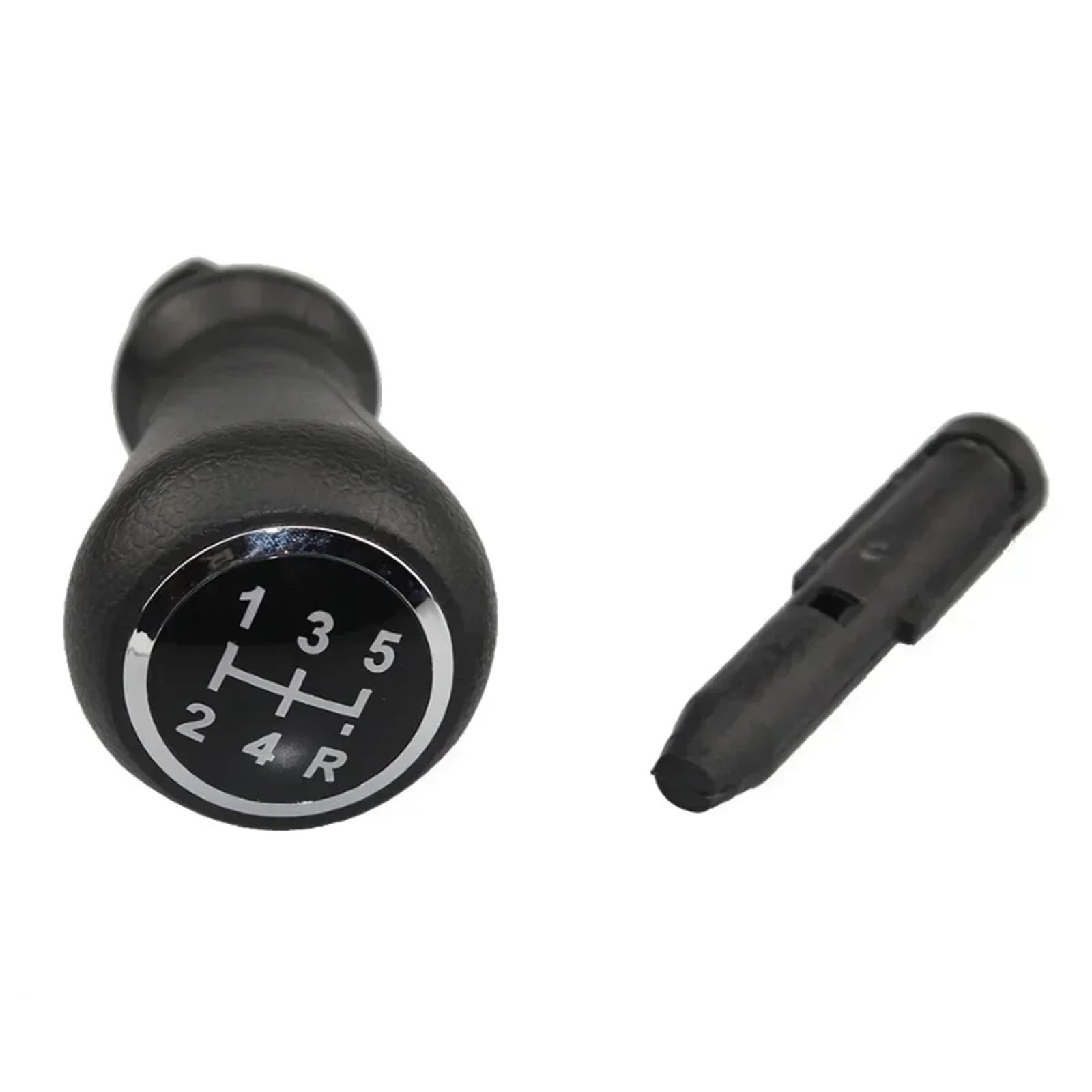 EHWLFVX Car Gear Shift for Peugeot 206 207 306 307 308 3008 406 4007 Gear Lever Handball 5-Speed Shift Transmission Knob Head(Black)