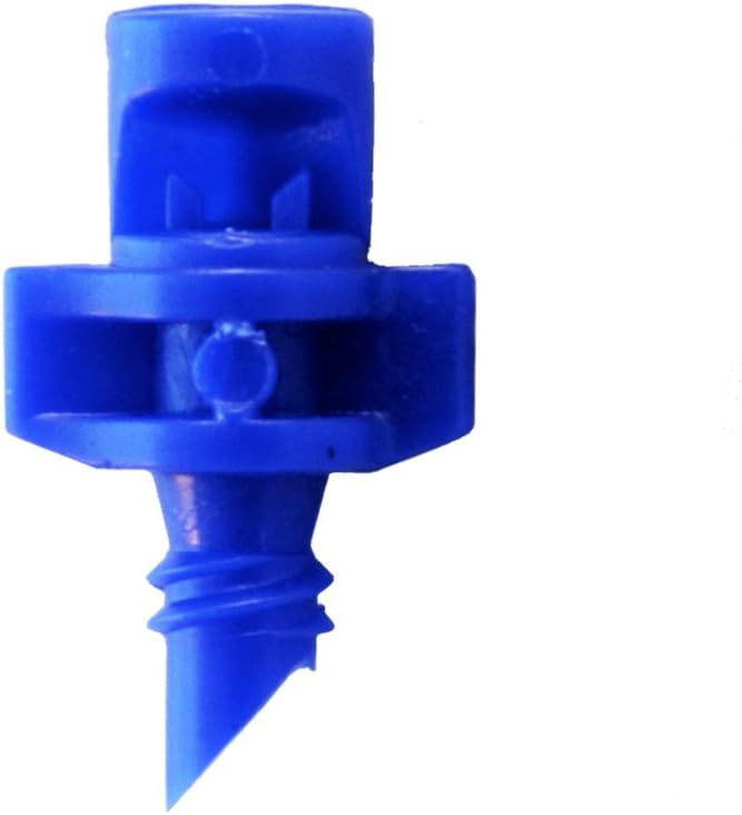 xGarden 60 Pack Blue 90 Degree Micro Sprayer Fan Jet - for Hydroponic and Aeroponic Misters and Cloners