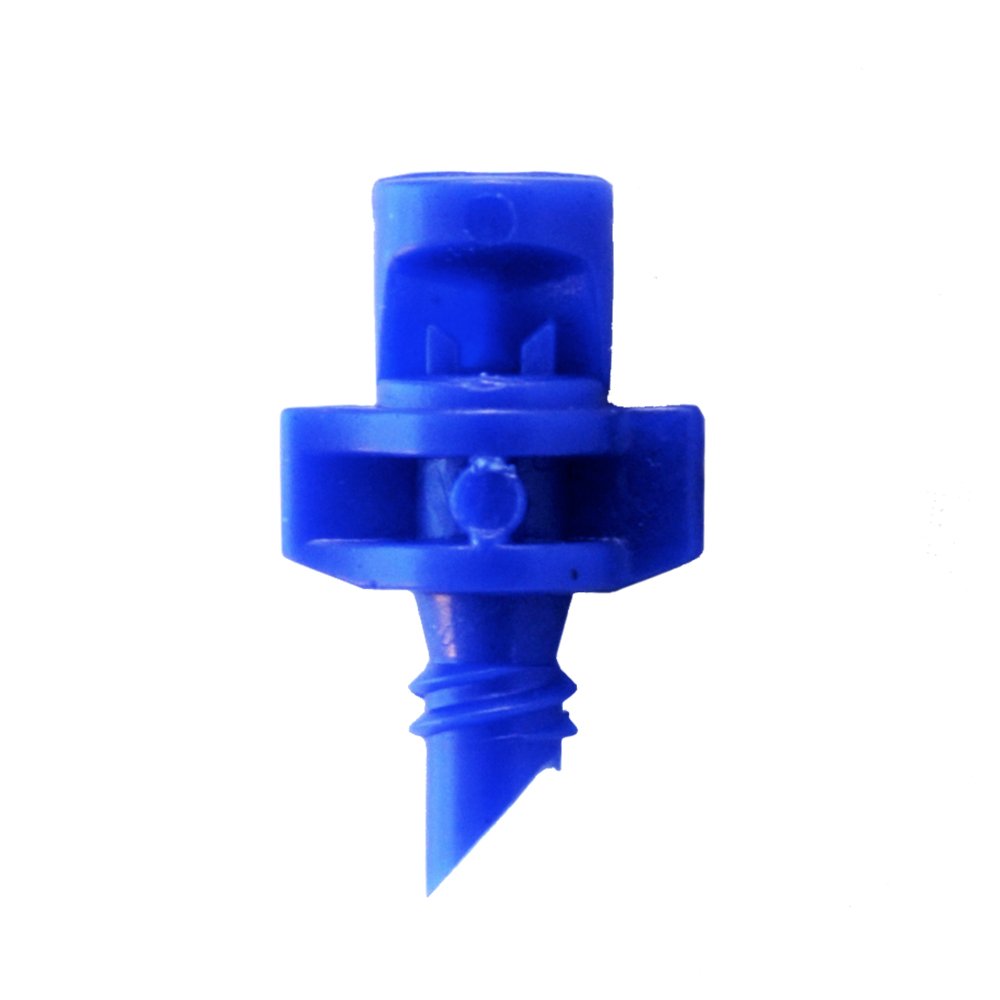 xGarden 60 Pack Blue 90 Degree Micro Sprayer Fan Jet - for Hydroponic and Aeroponic Misters and Cloners