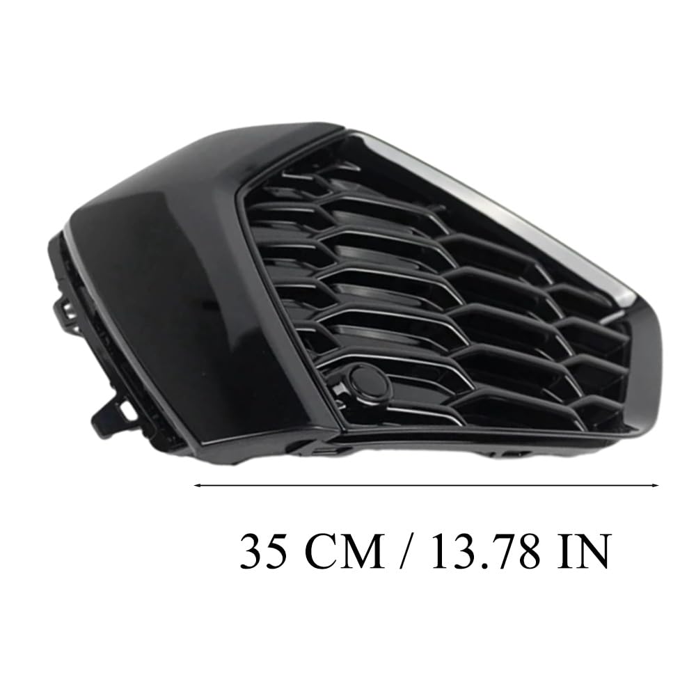 Copertura per paraurti anteriore per fendinebbia, griglia inferiore, compatibile con Audi A3/S3 Sedan 8Y S Line pre-facelift 2020-2023 8YG807671A 8YG807672A