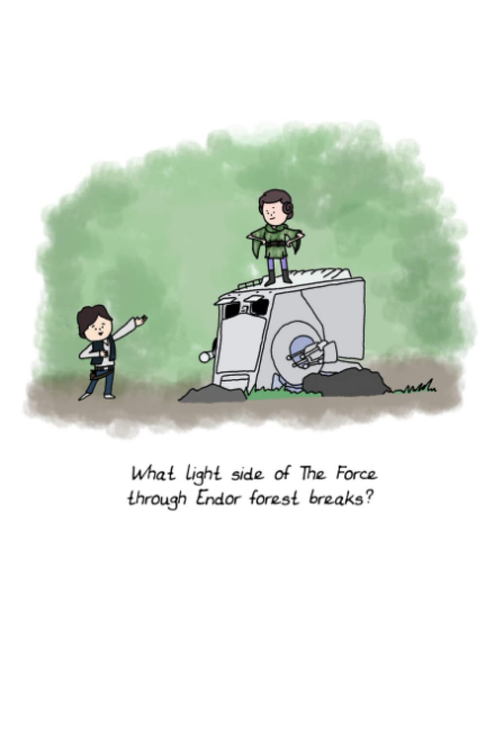 A5 Notebook: Han Solo and Princess Leia