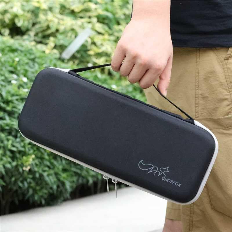 Arctic-Fox 60% Mechanical Keyboard Bag Case,Hard Shell Keyboard Traveling Bag,Hard Case for 84-Key Keyboard of Mini Keyboard (Extra Space) - Image 5