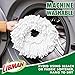 Libman Tornado Spin Mop System with 2 Refill Heads, Microfiber Spinning Mop and Bucket with Wringer Set for Home, Floor Cleaning of Hard-Wood, Laminate, Tile, All Surface Cleaner, 3 Total Mop Heads