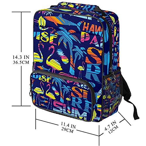 Sac à dos décontracté pour ordinateur portable avec compartiments ergonomiques - 5