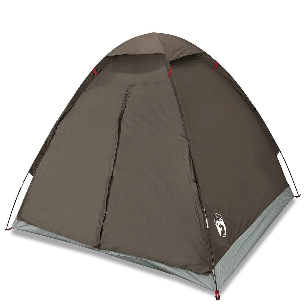 Tienda Camping Domo 4 Personas Azul Impermeable