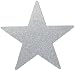 amscan Star Cutouts | Silver | Party Decor | 40 Ct.
