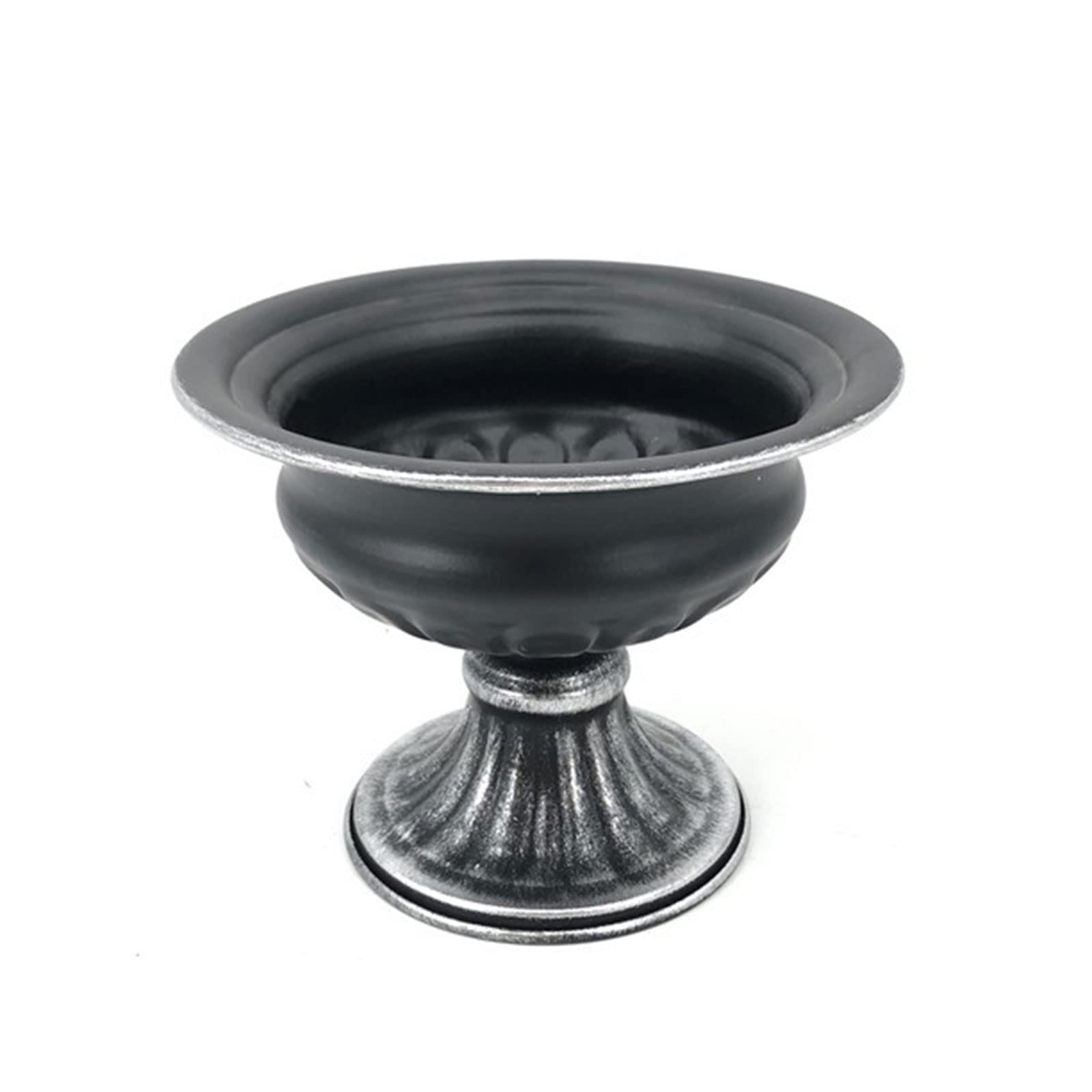Tsophreniq Wrought Iron Flower Pot Metal Planter Home Courtyard Decor Organizer for Home Courtyard Yard Decoration Wrought Iron Flower Pot