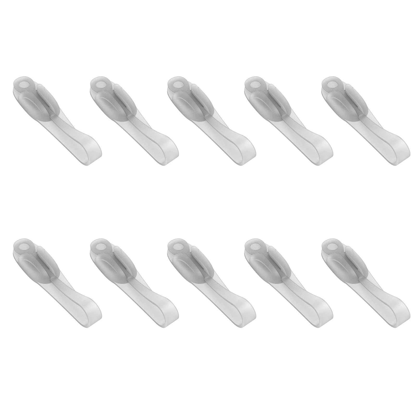 Buxuaaaa 10Pcs Multipurpose Bobbin Winder Ties Sturdy Silicone Wire Organizers for Household Use and Kitchen Supplies Silicone Ties