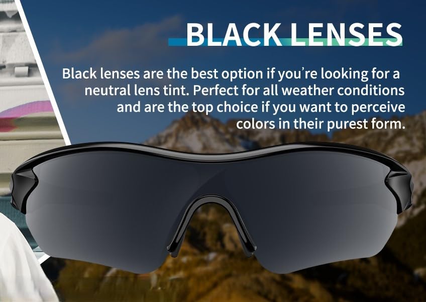Image of Legend Eyewear Sports Sunglasses for Men Women Youth IPL Cricket Baseball Fishing Cycling Running Golf Motorcycle Tac Glasses UV400