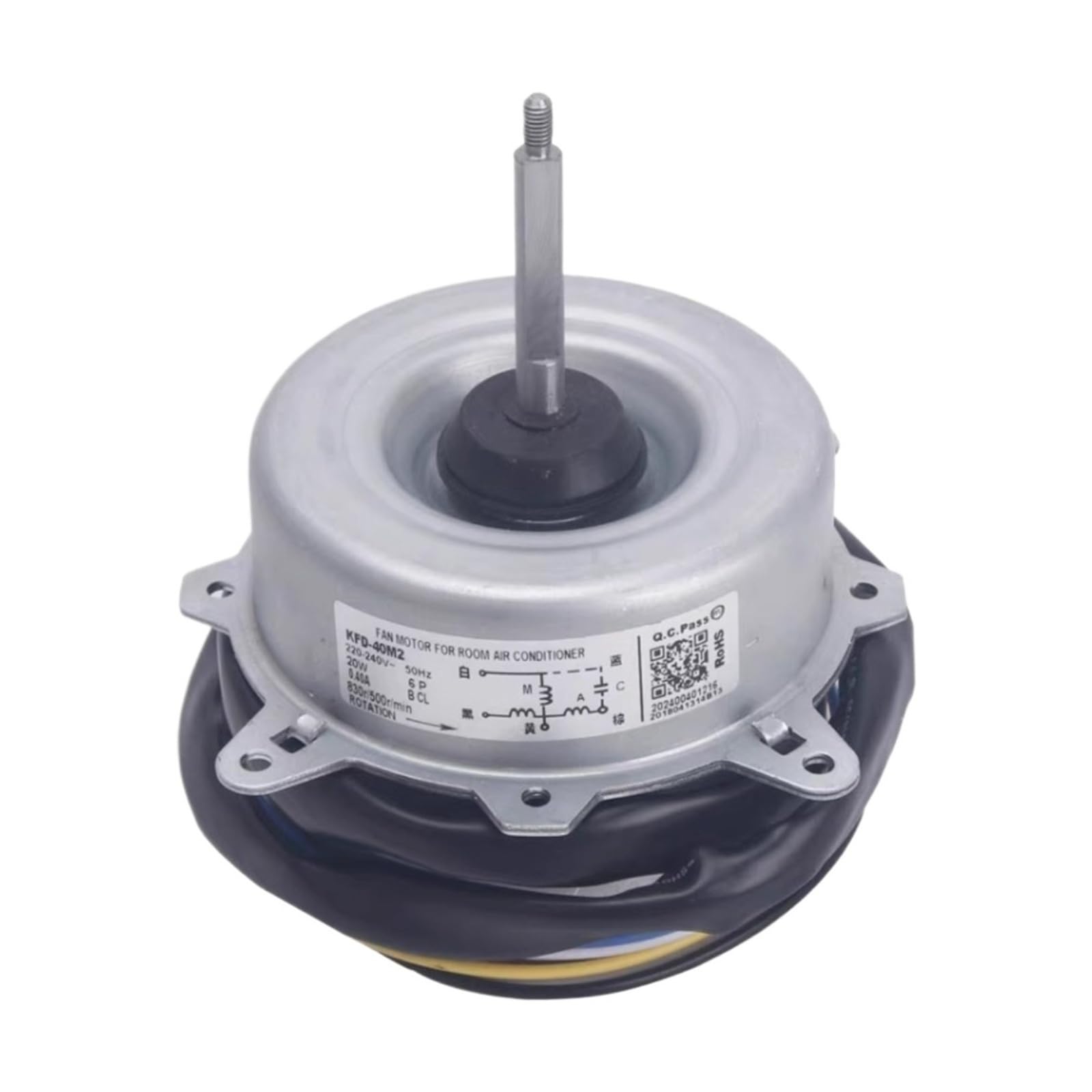 Motor De Ventilador De Unidad Exterior De Aire Acondicionado, Compatible Con Haier, KFD-40M2 20W 6P 50Hz 220-240V, Piezas De Acondicionamiento