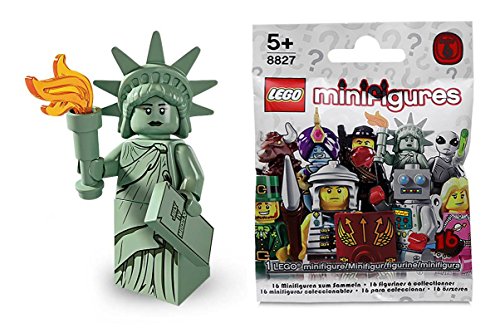 Preisvergleich Produktbild LEGO 8827 - Minifigur Freiheitsstatue aus Sammelfiguren-Serie 6
