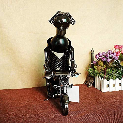 Soporte para Botellas de Vino en Forma de Motocicleta de Hierro miniatura 6