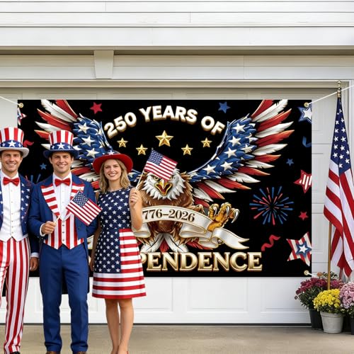 Fondo Fotográfico Bandera Americana 7 x 5 pies miniatura 6
