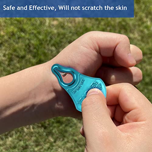 JOTOVO Zeckenentferner-Werkzeug, tragbar, Zeckenentfernung für Haustier und Menschen, sicher und zuverlässig, schmerzfrei, unverzichtbare Werkzeuge für Outdoor-Aktivitäten