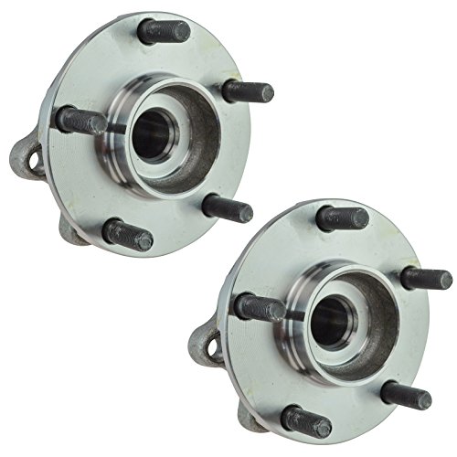 Image of TRQ Front Left and Right Wheel Bearing and Hub Assembly Set 2 Piece Compatible with 2014-2023 Infiniti Q50 RWD 2017-2022 Q60 RWD 2009-2020 Nissan 370Z