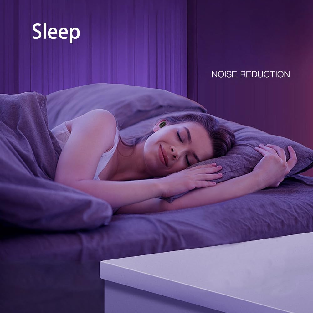 Ear Plugs for Sleeping 25dB-30dB Noise Cancelling Ear Plugs for Concert, Work, Travel, Focus & Noise Sensitivity Silicone Hearing Protection Earplugs with 6 Ear Tips Reusable Noise Reduction Ear Plug