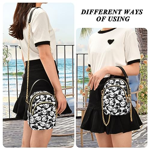 Quilted Crossbody Bags for Women Trendy, Women's Crossbody Handbags Butterfly Travel Cell Phone Purses Bags3