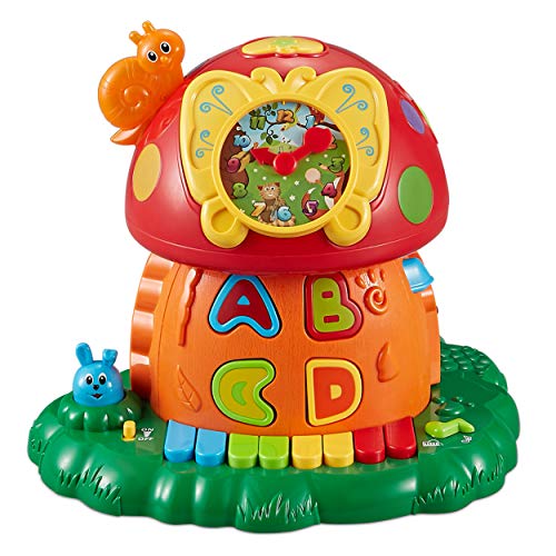 Think Gizmos Activity Toys For Toddlers - Interactive Educational Toys For Small Kids (Mushroom House)