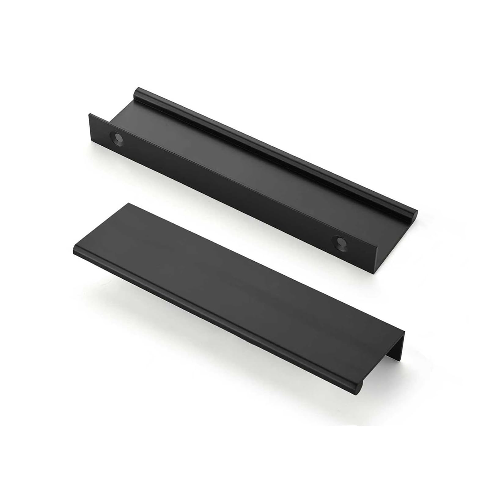 Finger Matte Black Cabinet Pull - FEP