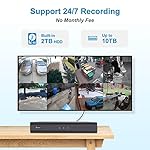 Anpviz 8CH 4K PoE Security Camera System, 6pcs 8MP Wired PoE IP Cameras with Person Vehicle Detection, Smart Dual Light Color Night Vision, 4K/8MP 8CH NVR with 2TB HDD for Business Home (U Series) - Image 5