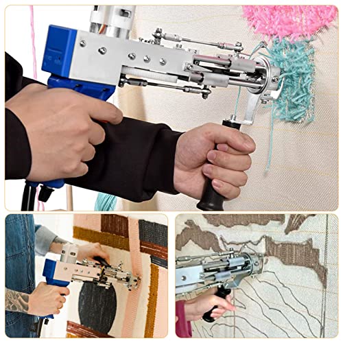 Image of 39'' x 39'' Primary Tufting Cloth with Marked Lines,Monk Cloth Fabric for Punch Needle,Large Overlocking Tufting Cloths,Burlap Tufting Cloths for DIY Rug-Punch Tufting Gun