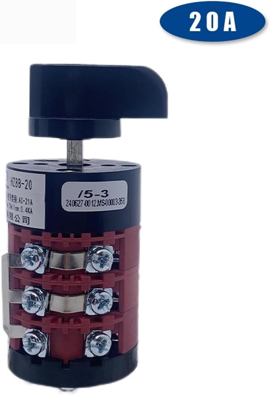 0-4 Positions HZ8B-20/5/3 Electrical Control 3 Layers 20A Changeov