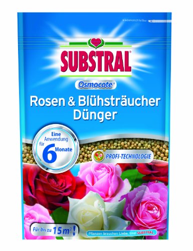 Substral Osmocote Roses and Blossoming Bushes Fertiliser – 750g