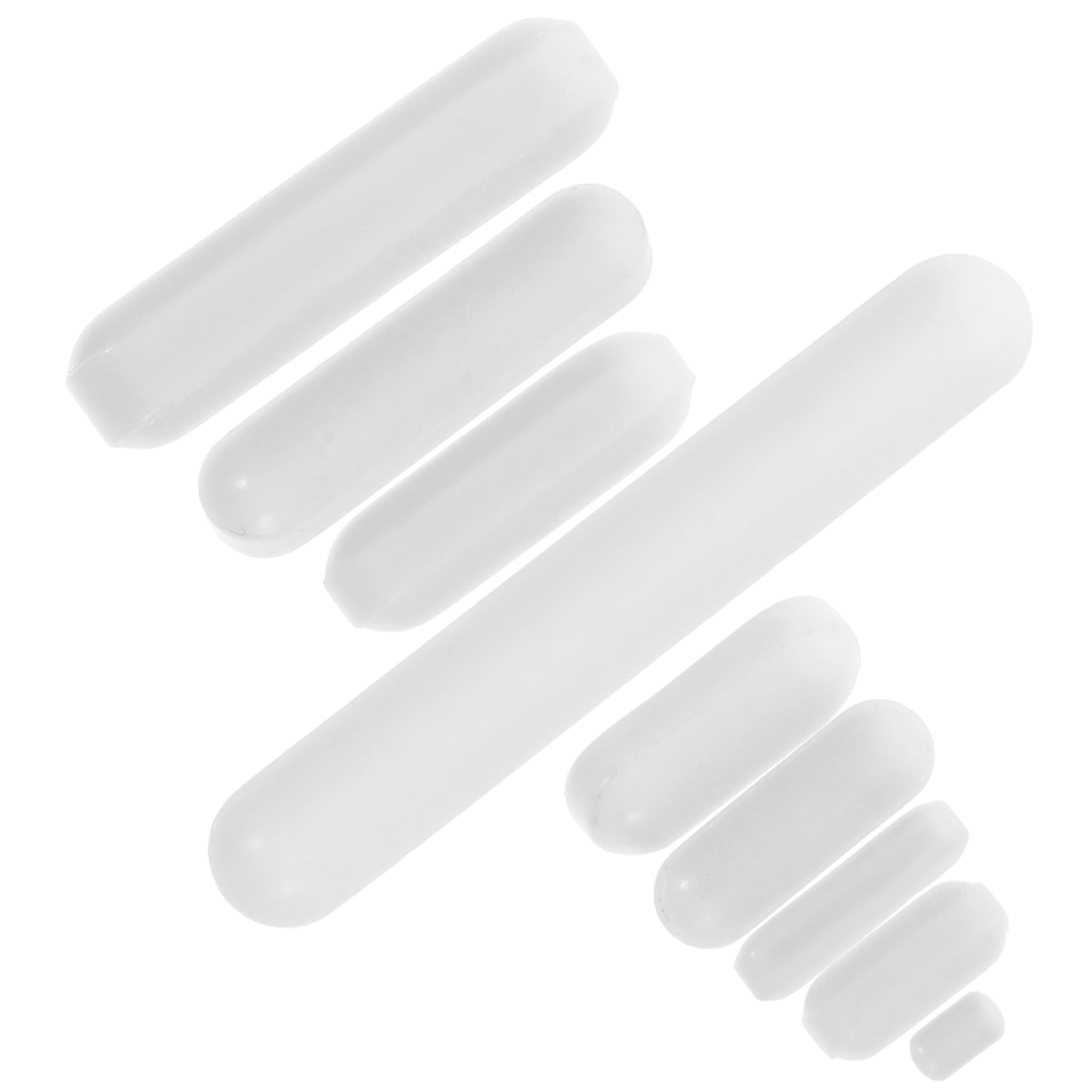 MAGICLULU 3 Sätze Magnetisches Rührstab Set Teiliges Ptfe Rührer Set für Labor Zylindrische Rührstäbe für Effiziente Mischvorgänge von Flüssigkeiten und Reagenzien