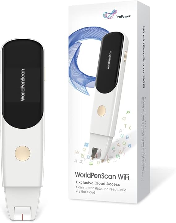 PenPower WorldPenScan WiFi OCR Pen Scanner Reading Mode Textto