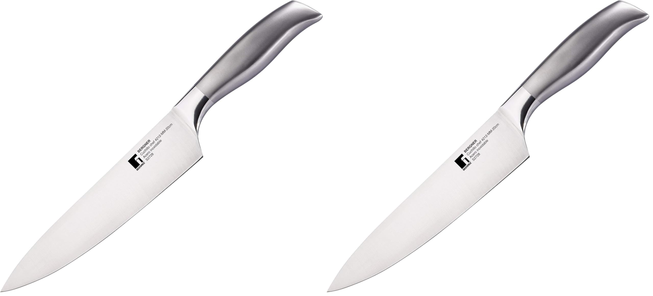 BERGNERStainless Steel - Knives (Pack of 2)