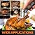 Instant Read Food Thermometer Rechargeable Meat Thermometer Digital Kitchen Thermometer - Fast & Accurate Food Thermometer for Cooking, Grill Thermometer, Birthday Gift for Husband, Dad, Men