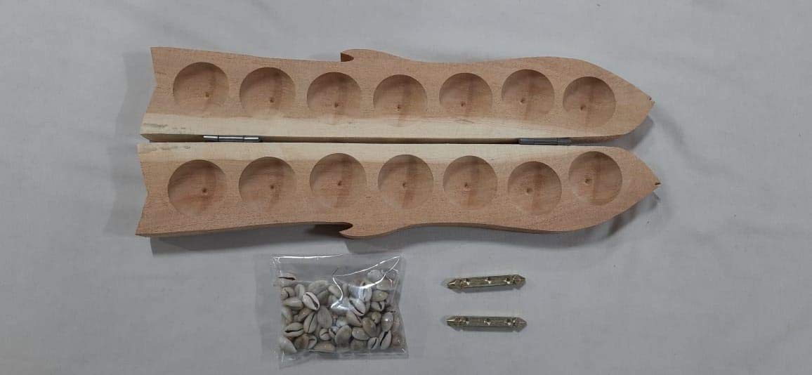 Harsithaa Traditional Wooden Fish Pallankuzhi Set/Shells & Box and thayam dice (B08XZMVH7T) Amazon Price History, Amazon Price Tracker
