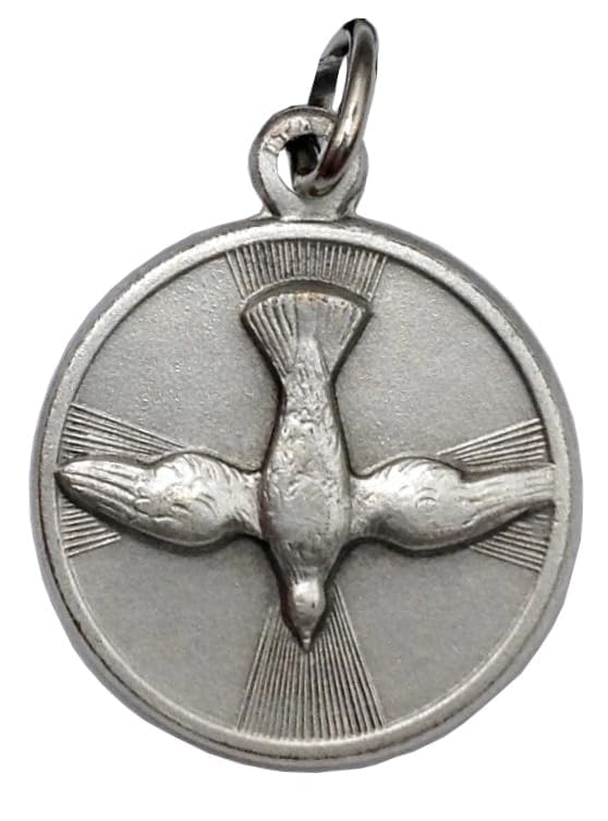 THE HOLY SPIRIT MEDAL (THE DOVE OF THE HOLY SPIRIT) - THE PATRON SAINTS MEDALS - 100% MADE IN ITALY2