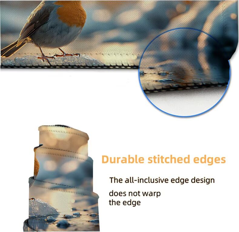 Tapis de souris oiseau grand format pour sublimer votre espace bureau PC - 6