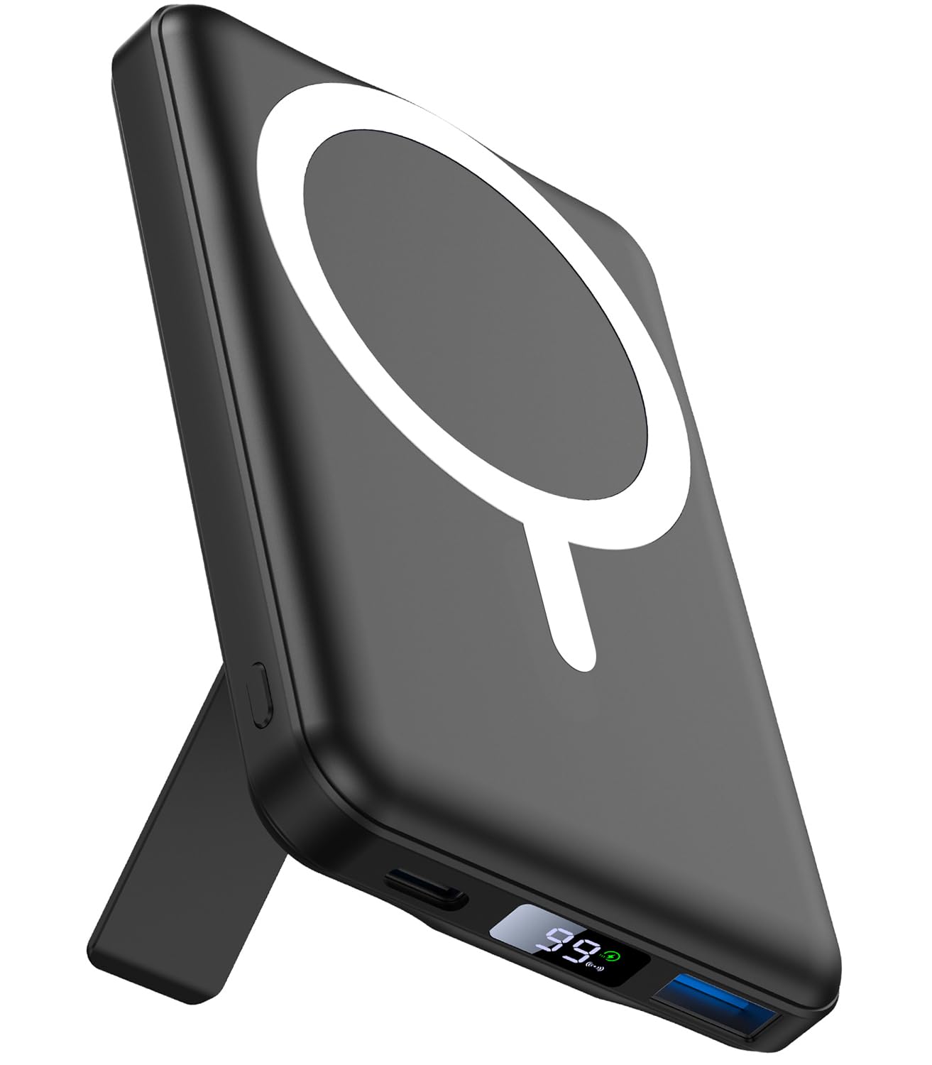 AOGUERBE for MagSafe Portable Charger, 10000mAh Magnetic Charger for iPhone