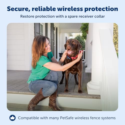 PetSafe Wireless Pet Fence Containment System Receiver Collar Only for Dogs and Cats Over 5 lb., Waterproof with Tone and Static Correction - from The Parent Company of Invisible Fence Brand - Image 3