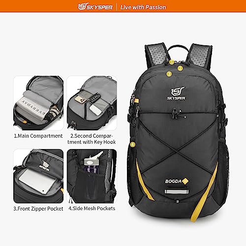 Image of SKYSPER Small Hiking Daypack, 20L Lightweight Travel Backpacks Day Hike Pack with Waist Strap for Women Men