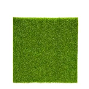 Micro Landschap Kunstgras Mat Turf Groen Kunstgras Tuinornament Binnen Buiten Woondecoratie (30*30cm)