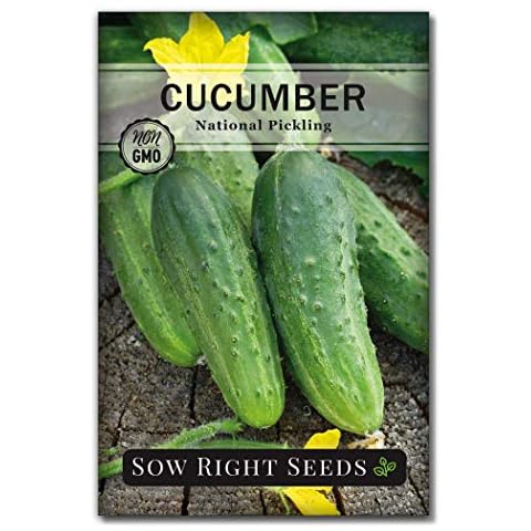 Sow Right Seeds National Pickling Cucumber Seeds for Planting Cover