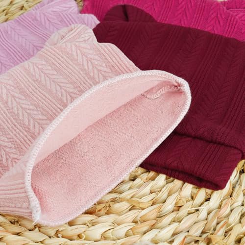 Image of BQUBO Newborn Baby Hats Bear Ears and Mittens Sets Preemie Caps Baby Boy Girl Infant Hospital Beanie for 0-3 Months