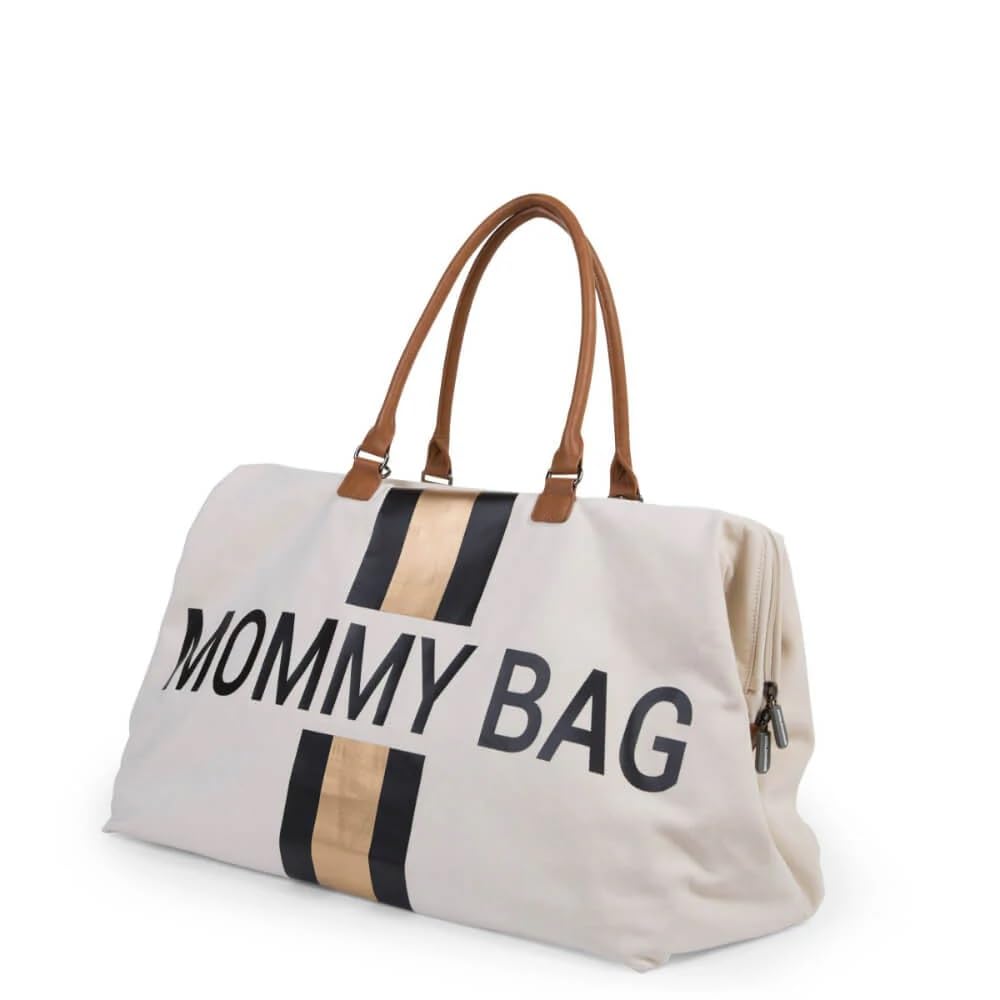 CHILDHOME, Mommy Bag, torba na pieluchy, dla kobiet w ciąży, torba podróżna, duża pojemność, mata do przewijania, regulowany pasek na ramię, przegroda, izolowana kieszeń, przejście na walizkę, czarny