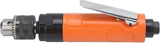 3/8in Air Drill, Pneumatic Screwdriver Drills 1.5-10mm Wear Resistant for Grinding Deburring Drilling
