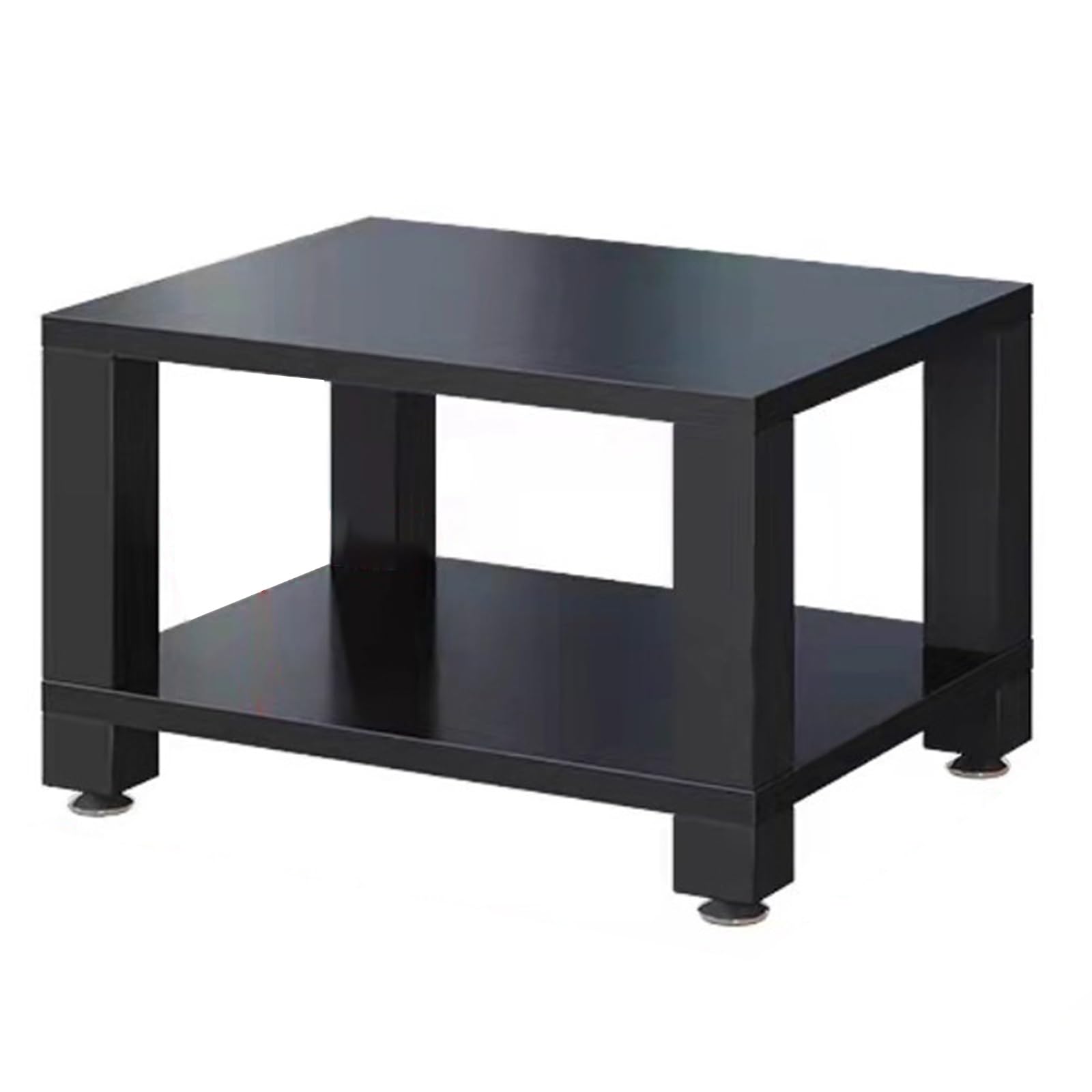 Rack Audio Da Studio Professionale A 1/2/3/4 Ripiani Supporto Per Apparecchiature Audiovisive Robusto Mobiletto Per Amplificatori, Per Ricevitori AV Hi-Fi Apparecchiature(Black,60*48*37.5cm(2Tier))