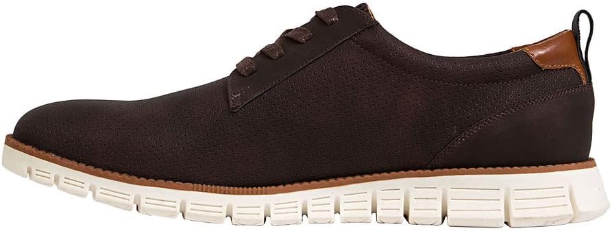Deer Stags Men's Victor Oxford, Dark Brown, 13