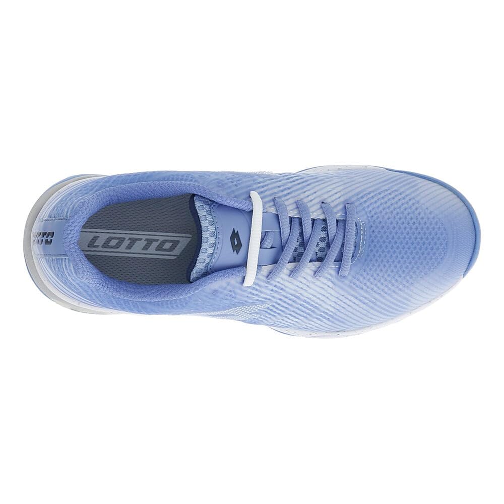 Lotto Donna Mirage 300 III Clay Scarpe da Tennis Scarpa per Terra Rossa Blu Chiaro - Bianco