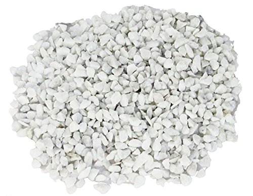 Image of Maalavya White Marble Chips for Garden, Aquarium, Indoor Outdoor Decoration Pebbles Stone