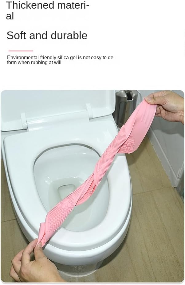 meiyan 2 Pack Toilet Seat Covers Reusable Silicone Lids for Adults Kids Potty Training Oval Round Toilet