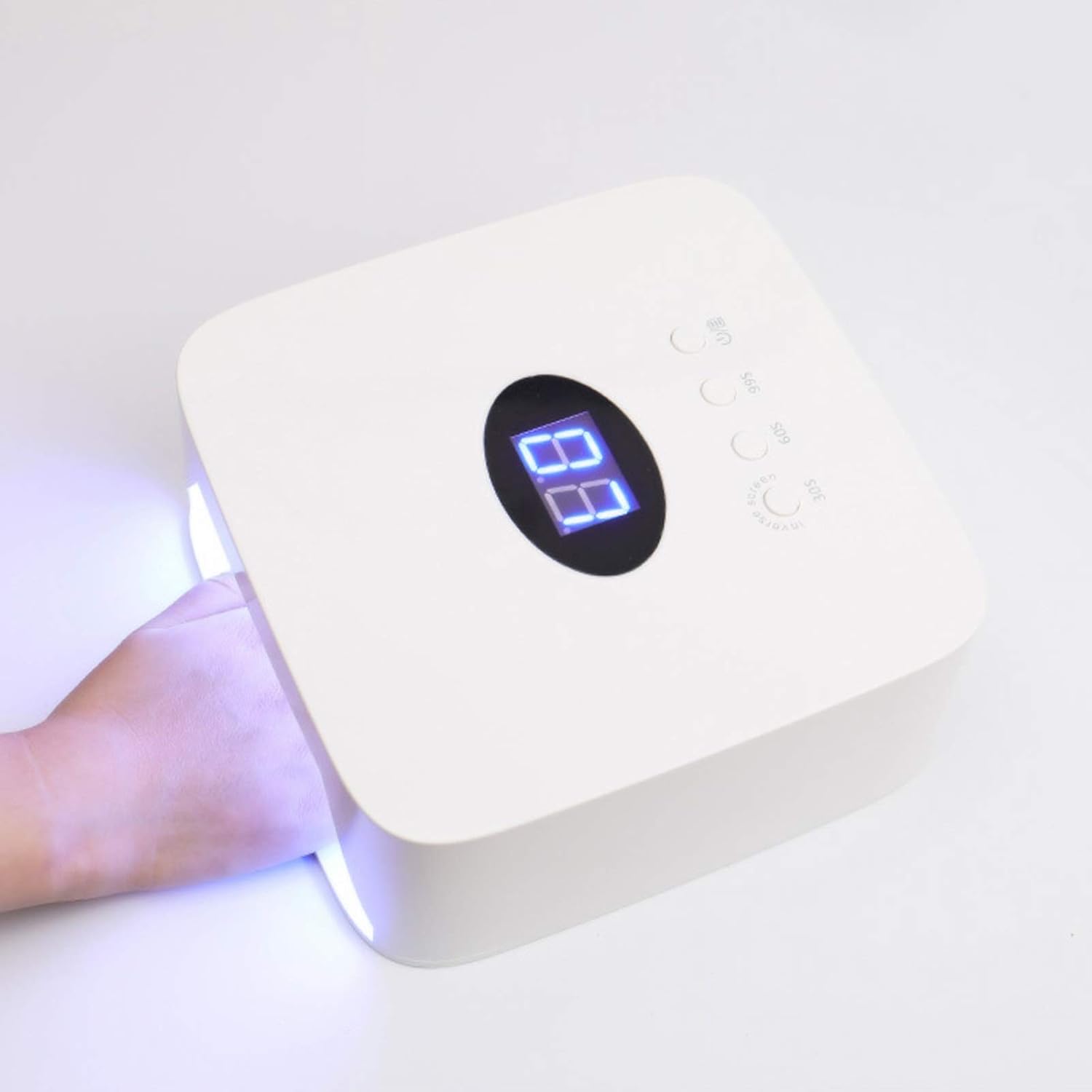 Cordless 48w Gel Nail Dryer LED UV Lamp with Rechargeable Battery Nail Lamp Machine for Drying Hands Feet 48w Electric Red Light