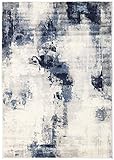 RECHTECKIG & MODERN: Dieser rechteckige teppich 140 x 200 cm im modernen Look schmückt jeden Raum. Der Teppich hat eine Florhöhe von 4 mm und ist maschinell hergestellt.