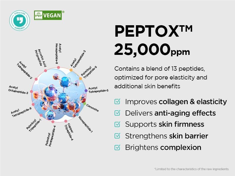 V.Peptox Jelly Tonerㅣ13 Peptides 25,000ppm + 10 Hyaluronic Acid(HA) + ExosomeㅣEssence Toner for Pore Tightening & CoolingㅣK-Skincare (5.07 fl.oz.) - Image 4
